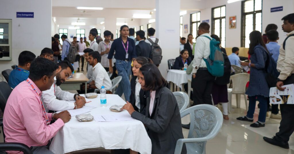 G. H. Raisoni College of Arts Commerce and Science organizes job fair for students' careers