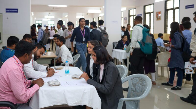 G. H. Raisoni College of Arts Commerce and Science organizes job fair for students' careers