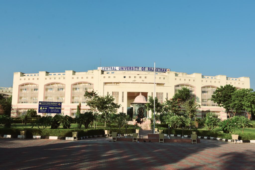 Central University of Rajasthan Gate 