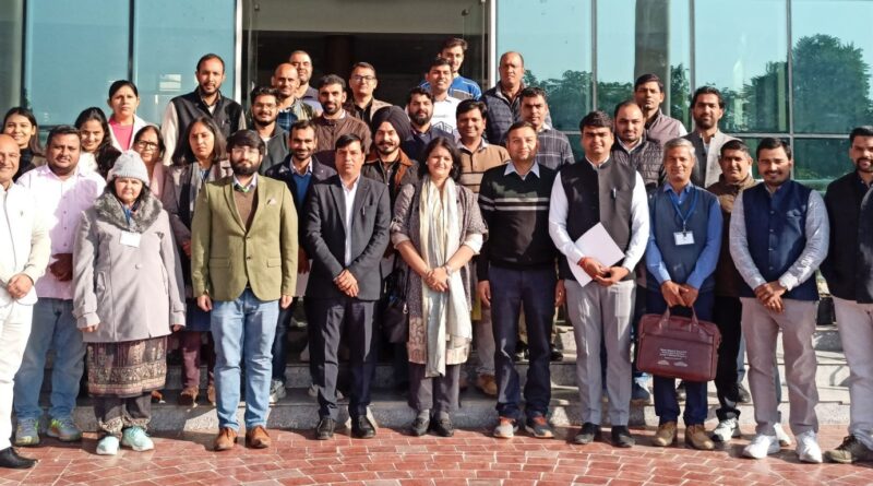 Winter School on Geospatial Science and Technology Program in Haryana Kendriya University has concluded