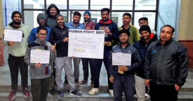 Central University of Haryana Celebrates Human Rights Day