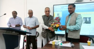 A remembrance session was held at Deccan College on the Sanskrit scholar Professor Shripad Krishna Belwalkar.