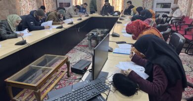 Central University of Kashmir's DMS holds Placement Drive