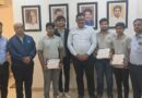 Dr. D.Y. Patil Polytechnic team wins the divisional badminton tournament