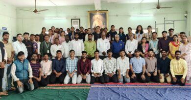 Dr. J. J. Magdum Pharmacy College's National Service Scheme organized a special Shram Sanskar camp called 'Seva Sankalp'