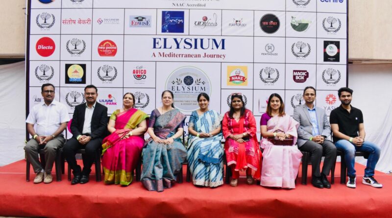 Enthusiastic response to the annual food festival Elysium 2025 at Maharashtra State Institute of Hotel Management and Catering Technology