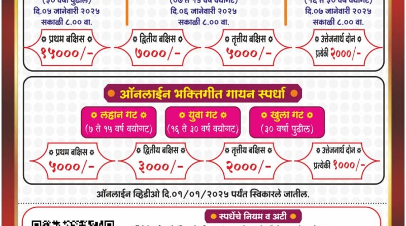 State Level Devotional Singing Competition 2025 Organized by Vivekananda College