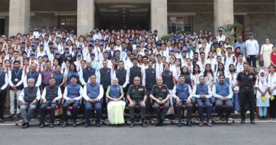 Vice Chancellor interacts with students at Maharashtra University of Health Sciences' Kulguru Katta' initiative