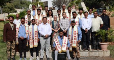 Winter Biodiversity Survey Camp concluded at Maharashtra University of Health Sciences