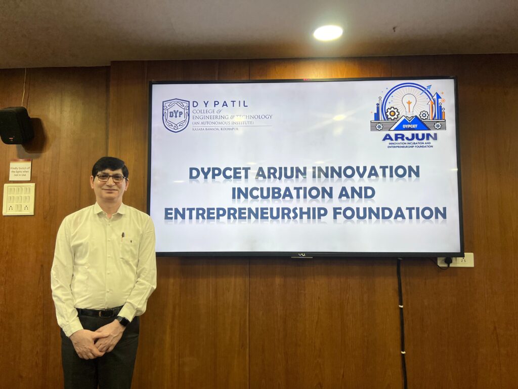 Arjun Innovation, Incubation Foundation established at DY Patil Engineering College