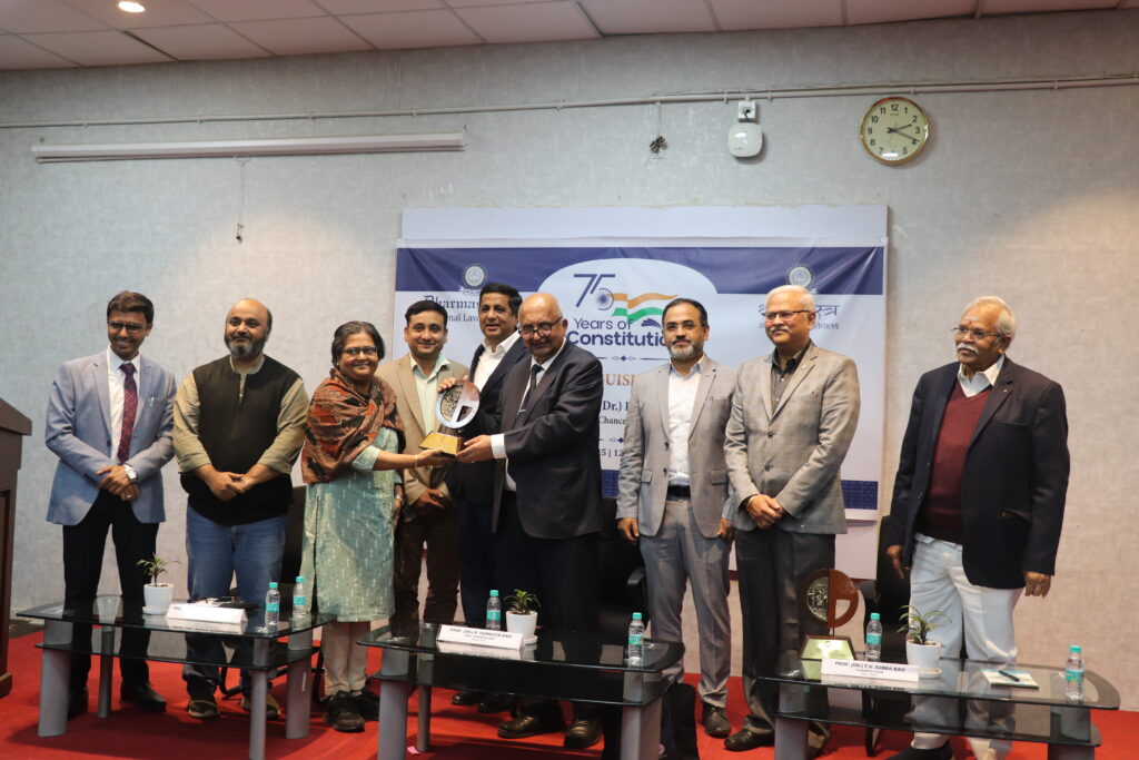 Dharmashastra National Law University hosted eminent scholars for academic discussions