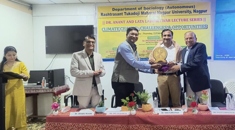 Dr. Anant and Lata Labshetwar Lecture Series concluded at the Department of Sociology, Nagpur University