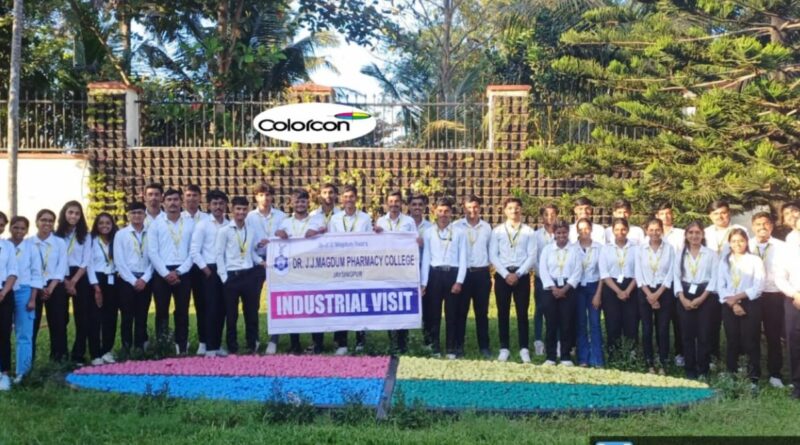 Dr. J.J. Magdum College of Pharmacy holds industrial visit to multinational pharmaceutical companies in Goa