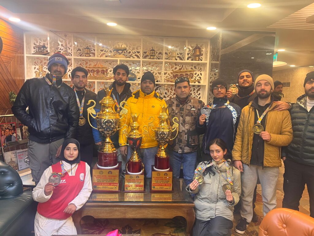 IUST shines in All India Inter-University Winter Sports