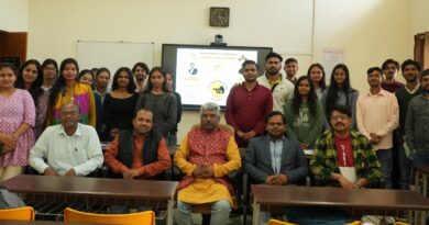 Photo reportage workshop organized by Russian News Agency at Central University of Rajasthan