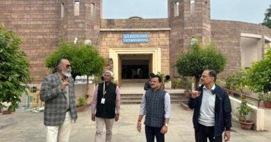 Rashtrasant Tukadoji Maharaj Nagpur University team visits Tribal Museum in Madhya Pradesh