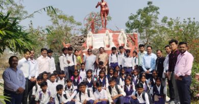 Study tour of Ajanta Vidyalaya students at Mahatma Gandhi International Hindi University