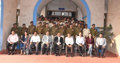 advanced training of new criminal laws at State Police Academy by HNLU-CG Police