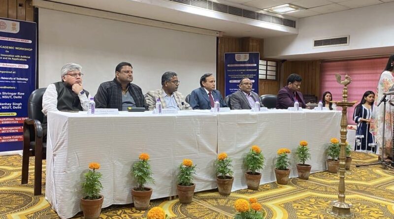 Successful organization of two day academic workshop at Netaji Subhash Technological University