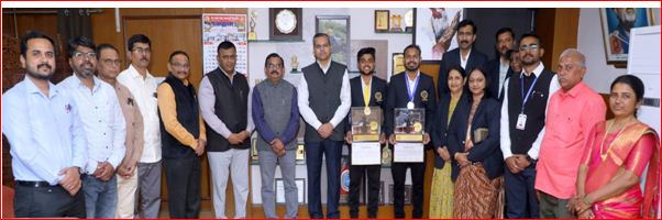 University's Sahil Gawande and Vivek Tonge's research wins award in state-level invention competition