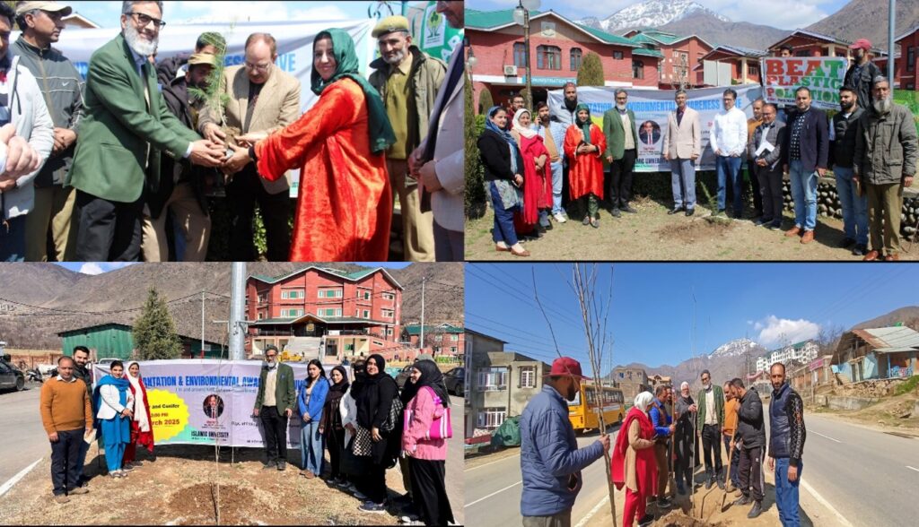 IUST Hosts Plantation Drive & Environmental Awareness Campaign