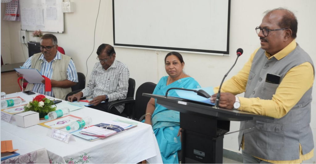 Inauguration of a two-day workshop at the Department of Journalism and Mass Communication, Shivaji University