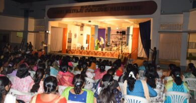 Presentation of a two-act family play at Shri Shivaji College on the occasion of Marathi Language Pride Day