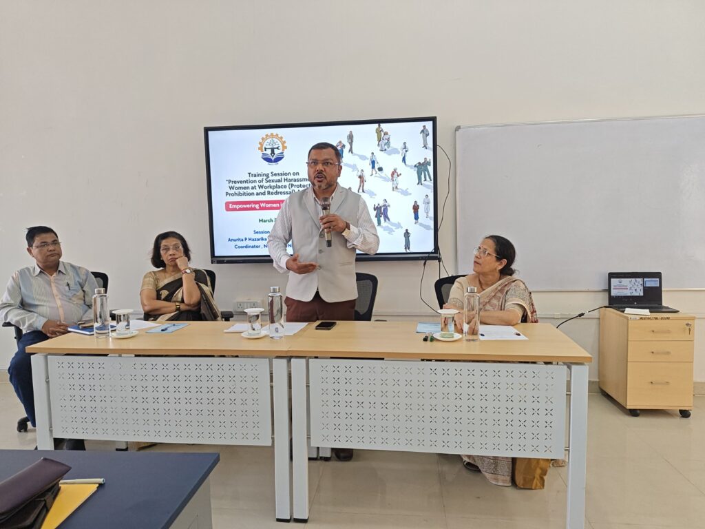 Assam Skill University Hosts Training Session on “Prevention of Sexual Harassment (PoSH) at Workplace Act, 2013”