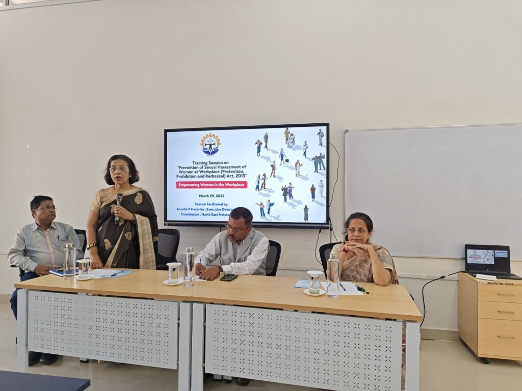 Assam Skill University Hosts Training Session on “Prevention of Sexual Harassment (PoSH) at Workplace Act, 2013”