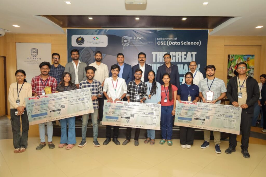 ‘The Great Ninja Hackathon’ competition inaugurated with enthusiasm at DY Patil College of Engineering