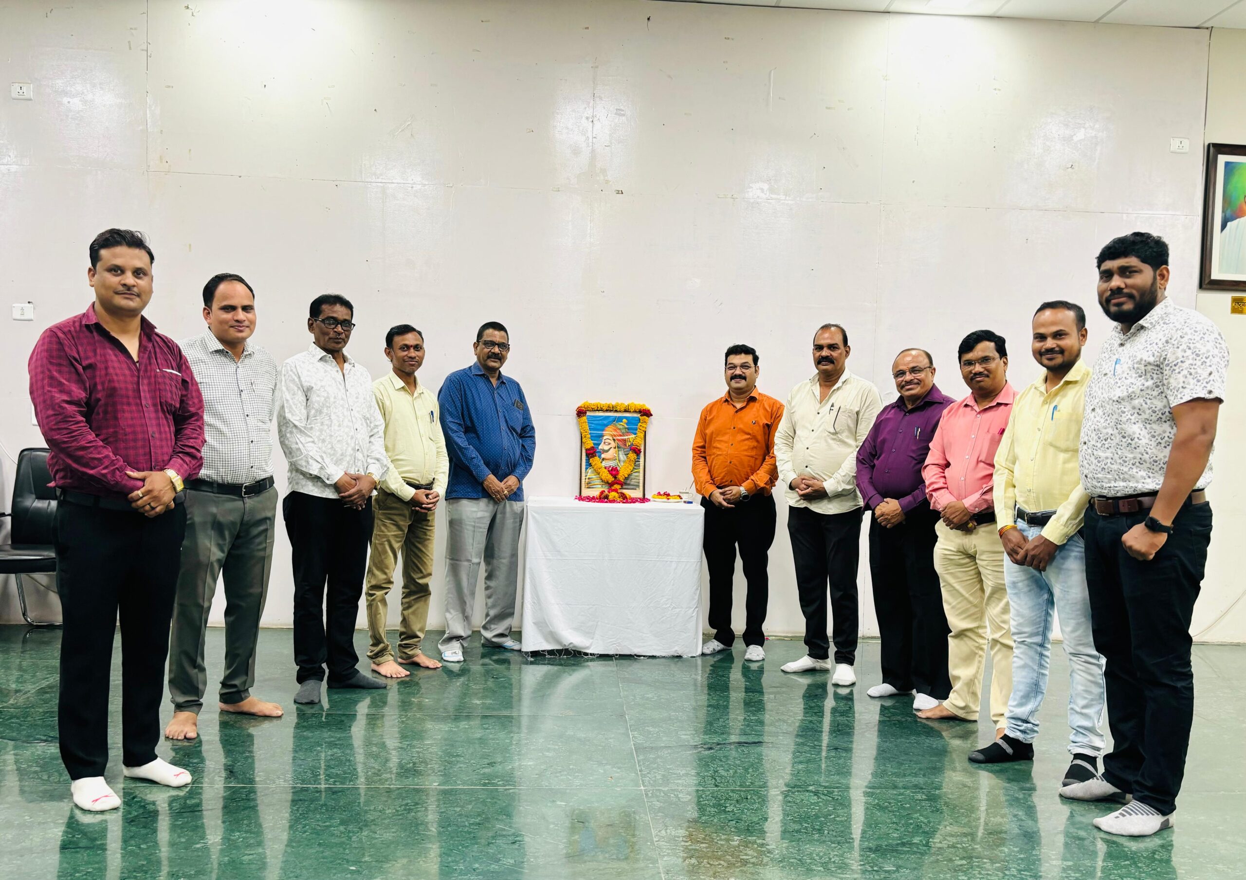 Maharana Pratap Singh Jayanti celebrated with enthusiasm at Rashtrasant Tukadoji Maharaj Nagpur University
