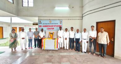 Buddha Jayanti celebrated at Buddhist Studies Center of Sant Gadge Baba Amravati University