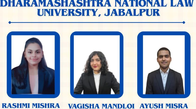 DNLU Jabalpur Students Qualify for World Rounds of Prestigious Nuremberg Moot Court Competition 2025