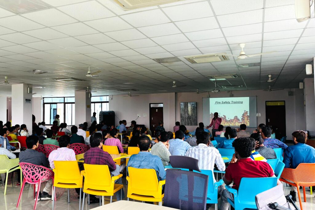 ASPIRE at University of Hyderabad Conducts Fire Safety Awareness Session and Mock Drill

