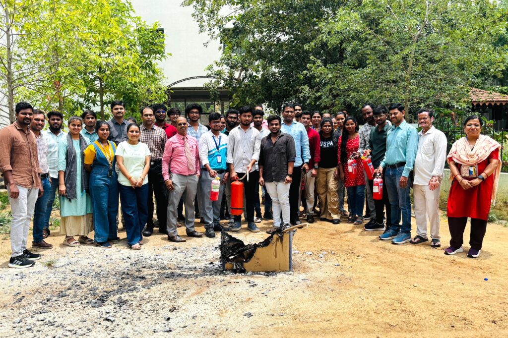 ASPIRE at University of Hyderabad Conducts Fire Safety Awareness Session and Mock Drill

