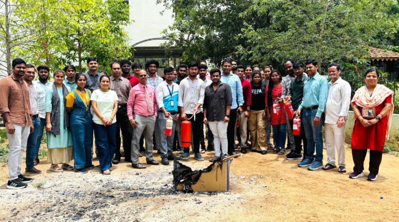 ASPIRE at University of Hyderabad Conducts Fire Safety Awareness Session and Mock Drill