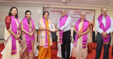 Graduation ceremony at Sitabai Nargundkar Nursing College for Women concluded with enthusiasm