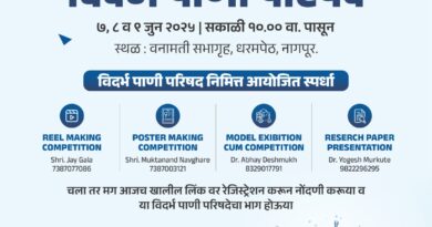 Various competitions organized at Rashtrasant Tukadoji Maharaj Nagpur University on the occasion of Vidarbha Water Conference