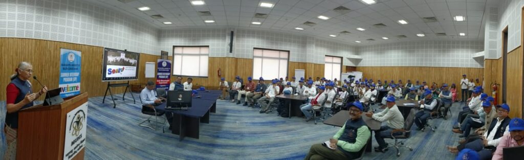 The 'Flag of Ceremony' of the 'Summer Internship Program' at Maharashtra University of Health Sciences concluded with enthusiasm.