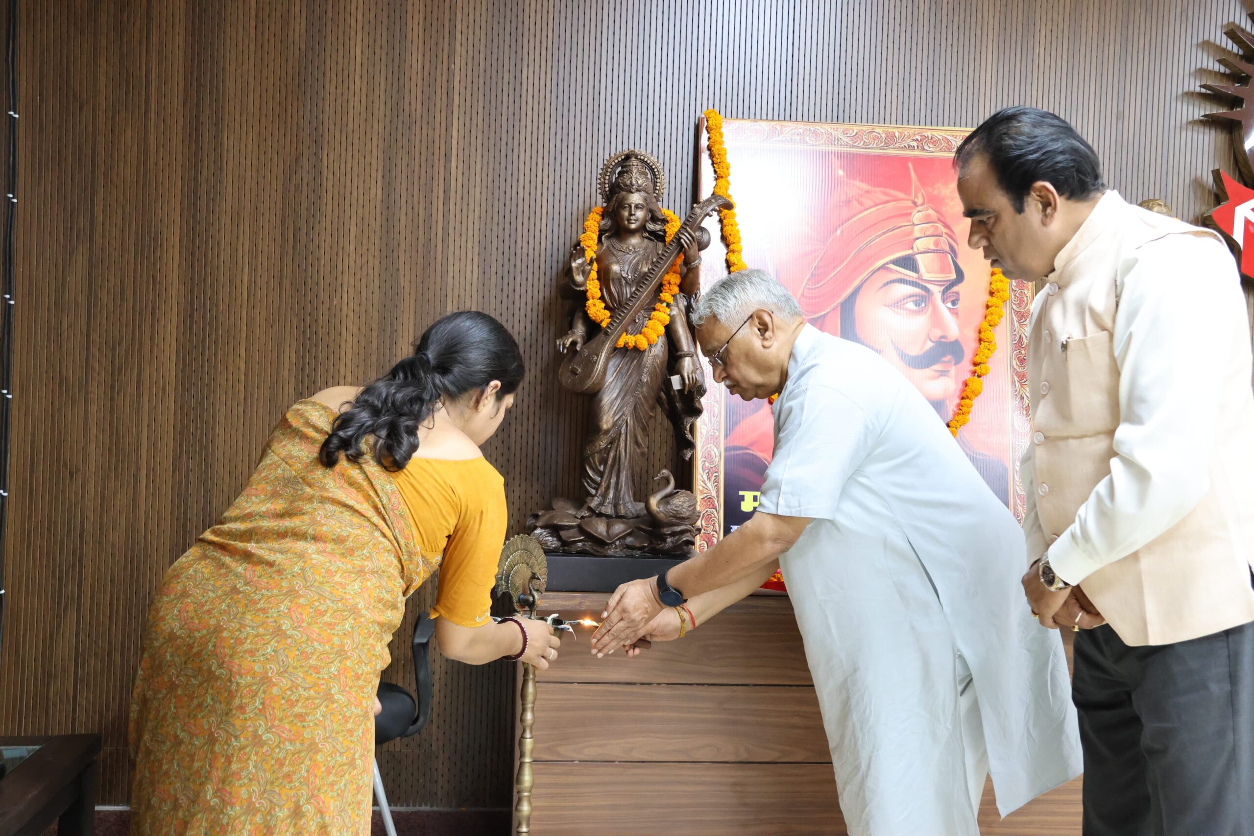 Special interaction program on the occasion of Maharana Pratap Jayanti in Shekhawati University