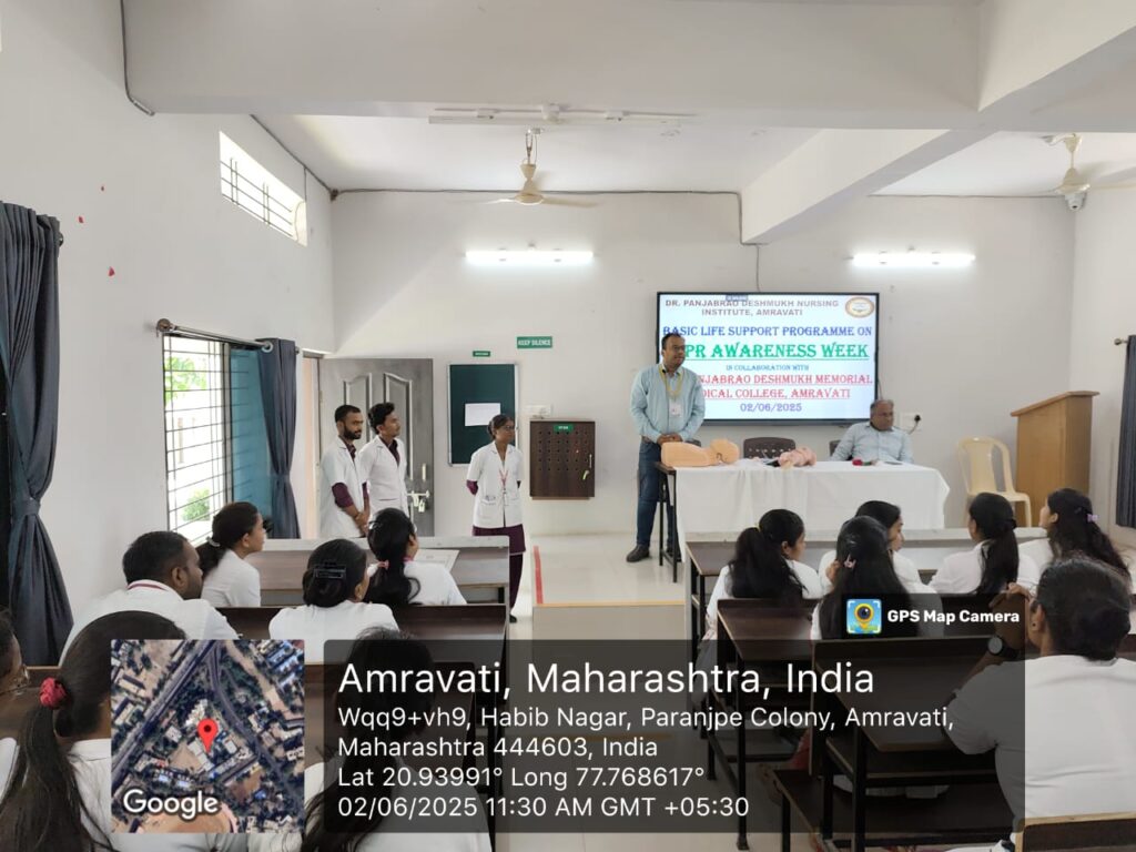 Emergency CPR Awareness Week celebrated at Dr Punjabrao Deshmukh Memorial Medical College and Hospital