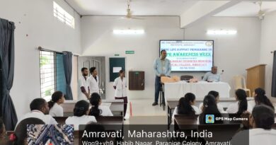 Emergency CPR Awareness Week celebrated at Dr Punjabrao Deshmukh Memorial Medical College and Hospital