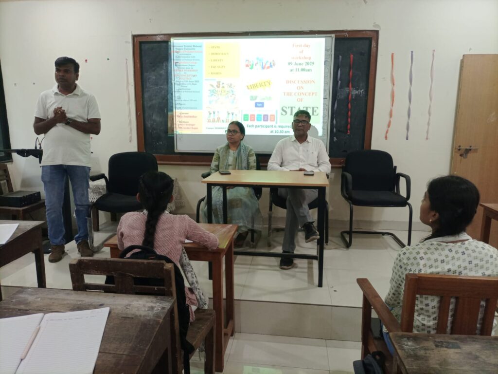 5-day workshop on 'Basic Concepts' in Politics