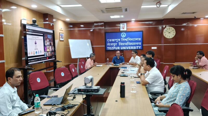 Tezpur University Hosts International Webinar on "Universality of Yoga for Health and Progress"