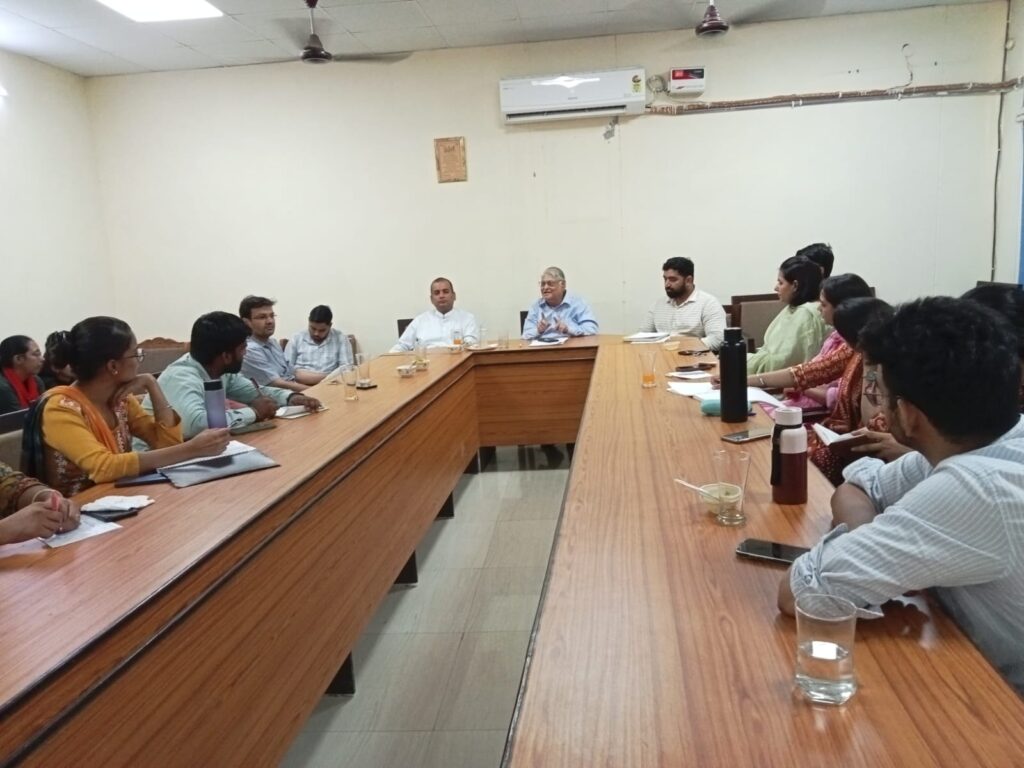 "Literature Review" at Indira Gandhi University
