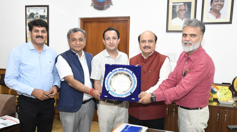 Kurukshetra University receives Environmental Protection Champion Award 2025