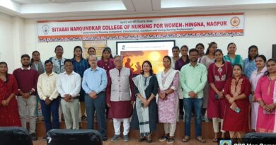 Guru Purnima celebrated with enthusiasm at Sitabai Nargundkar Nursing College for Women