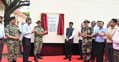 Inauguration of Drone Technology Lab at Rustomji Institute of Technology by Prof. Karandikar