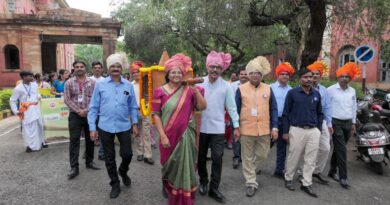 Vrikshadindi organized by Rashtrasant Tukadoji Maharaj Nagpur University National Service Scheme