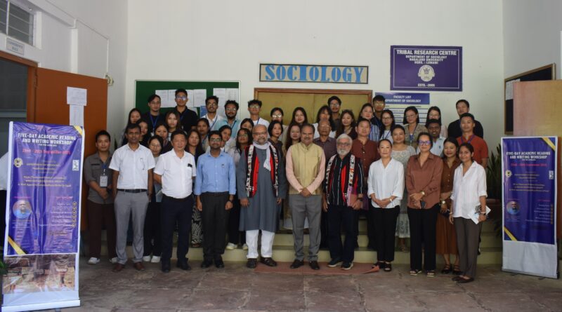 Five-Day Academic Reading and Writing Workshop Begins at Nagaland University